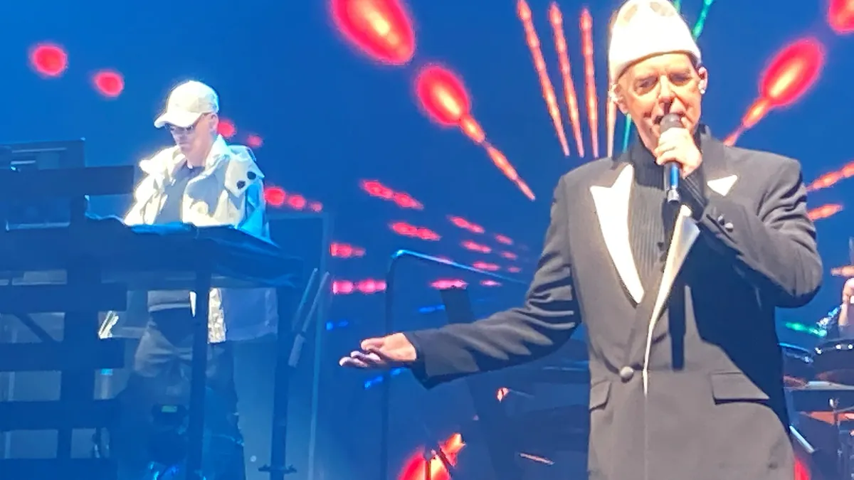 Архивна снимка: Pet Shop Boys на концерт в Корк, Ирландия, 2022 г.