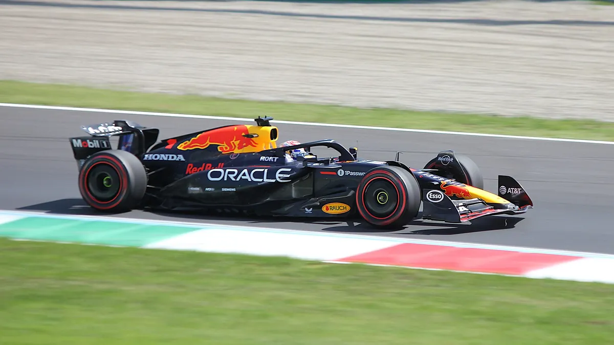Max Verstappen in the Red Bull at the 2025 Italian Grand Prix (archive image)