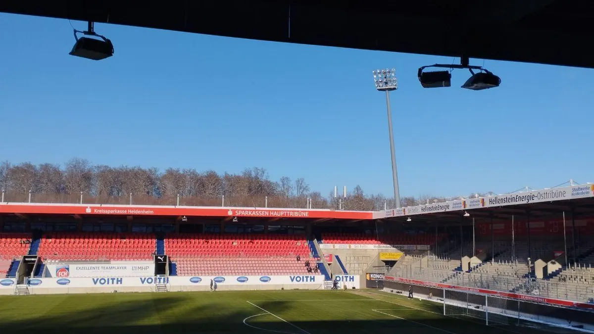 Стадион „Фойт-Арена“ в Хайденхайм (архив)