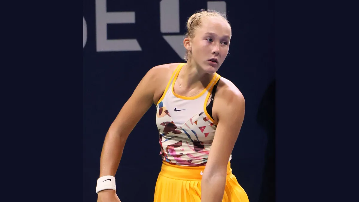Мира Андреева на US Open 2023 (архивна снимка)