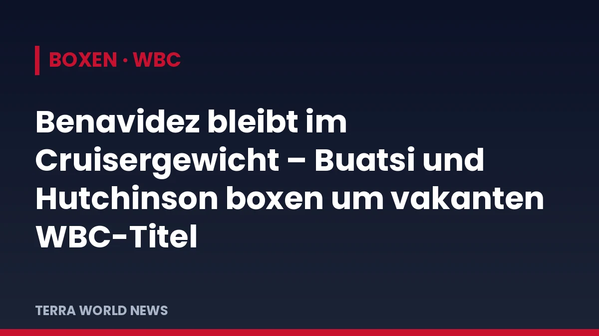 Заглавна графика: WBC в полутежка и крайцер категория (собствена графика)