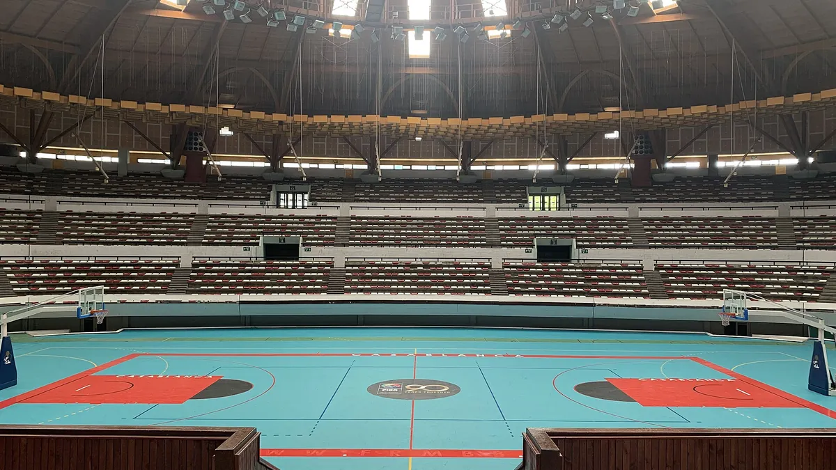 Halle im Sportkomplex Mohammed V. in Casablanca (Symbolbild)