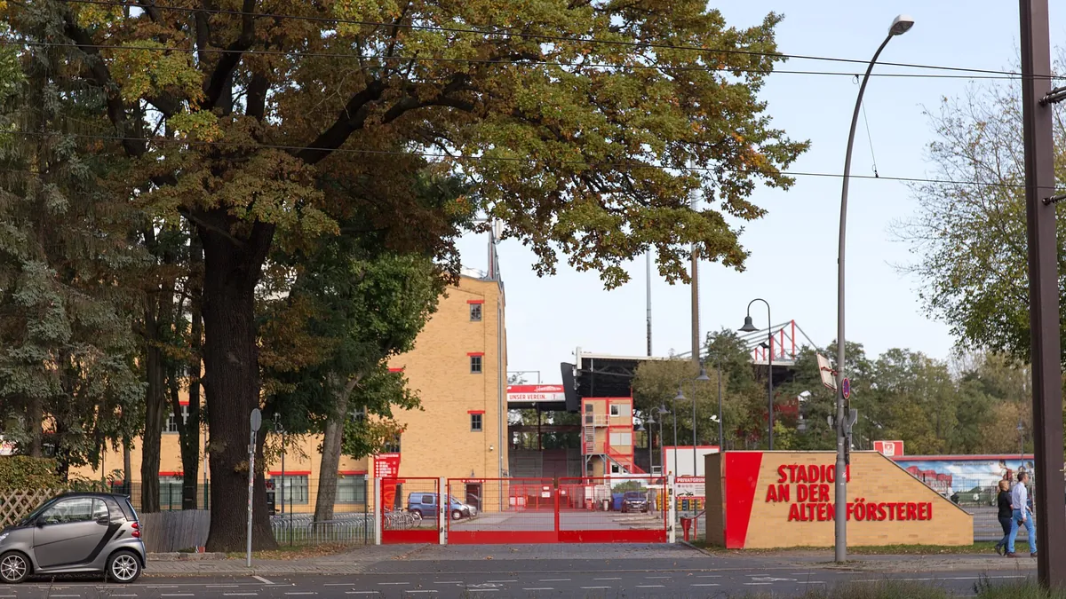 Eingang des Stadions An der Alten Försterei in Berlin-Köpenick (Symbolbild)