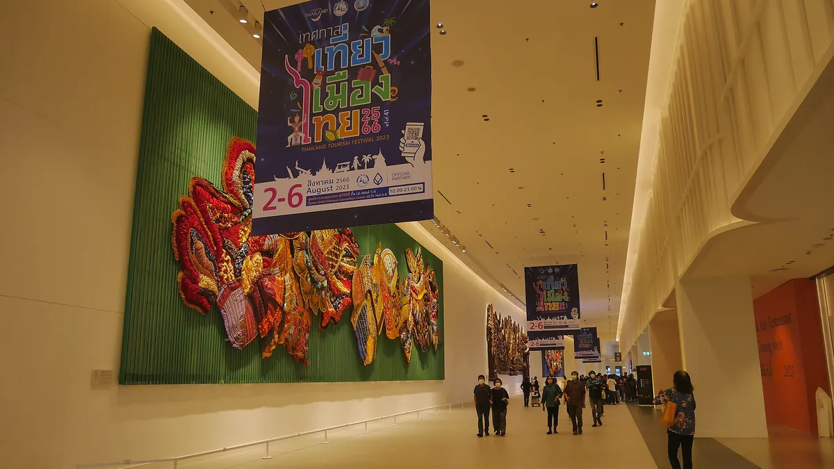 Archivbild: Eine Halle im Queen Sirikit National Convention Center in Bangkok