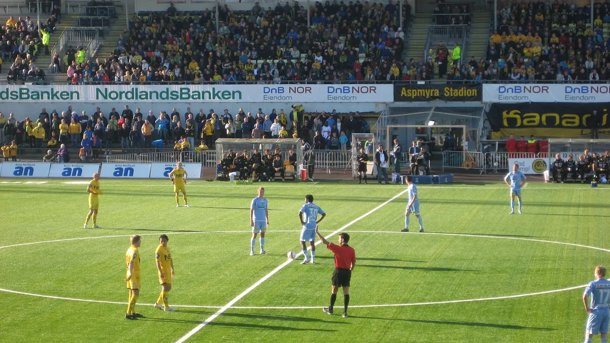 Стадион „Аспмюра“ в Бодьо (архив, 2008 г.)