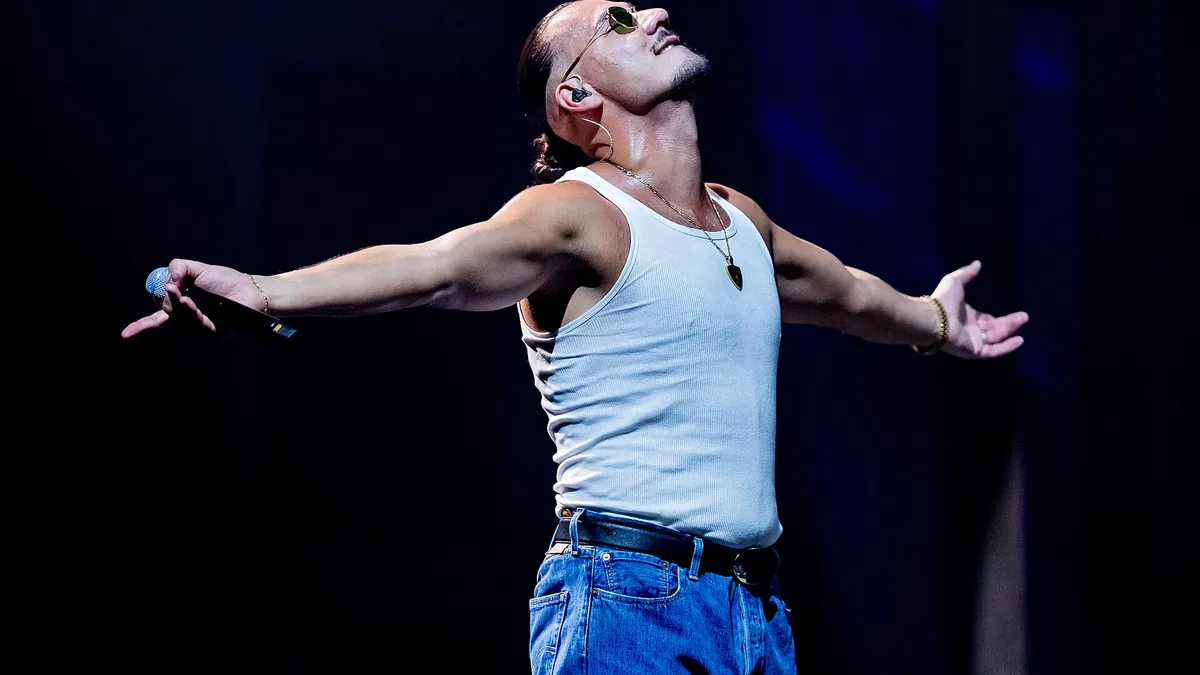 Archivbild: Apache 207 bei einem Konzert in der SAP Arena Mannheim, August 2022
