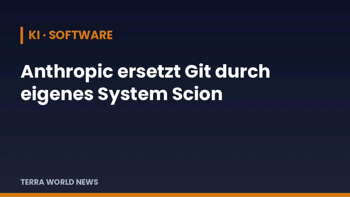 Title graphic: Anthropic replaces Git with Scion