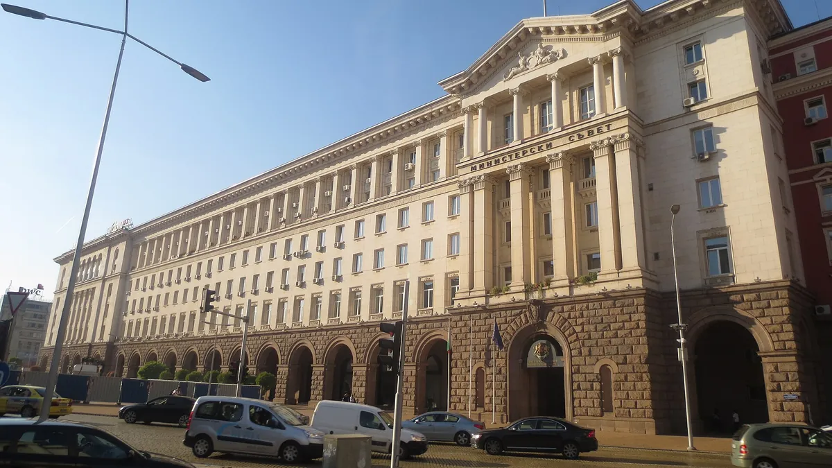 Symbolbild: Gebäude des Ministerrats in Sofia