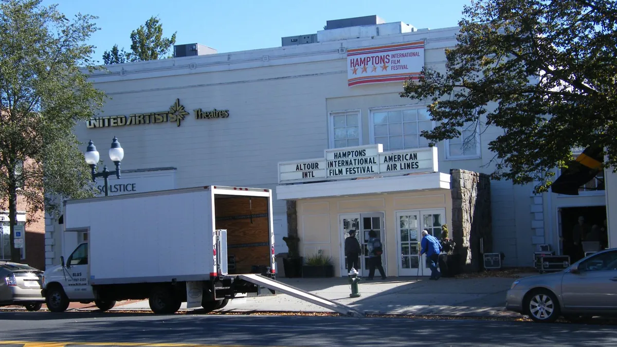 Archivbild: Kino des Hamptons International Film Festival in East Hampton, New York