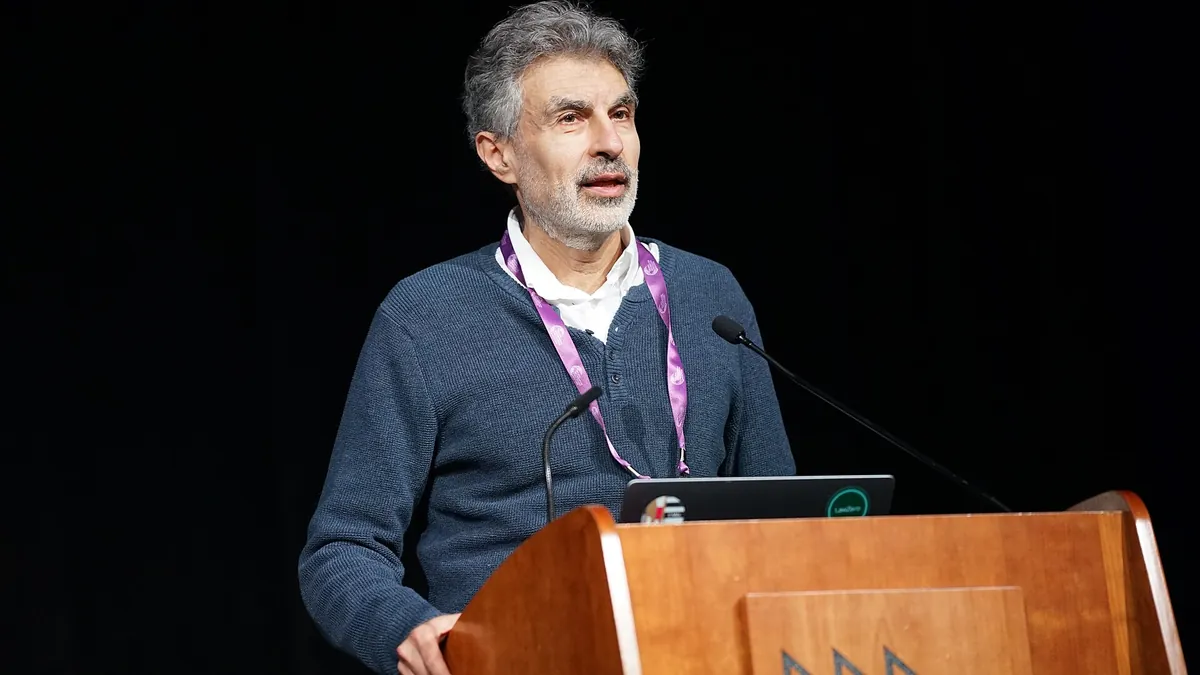 Archive photo: AI researcher Yoshua Bengio in San Diego in December 2025