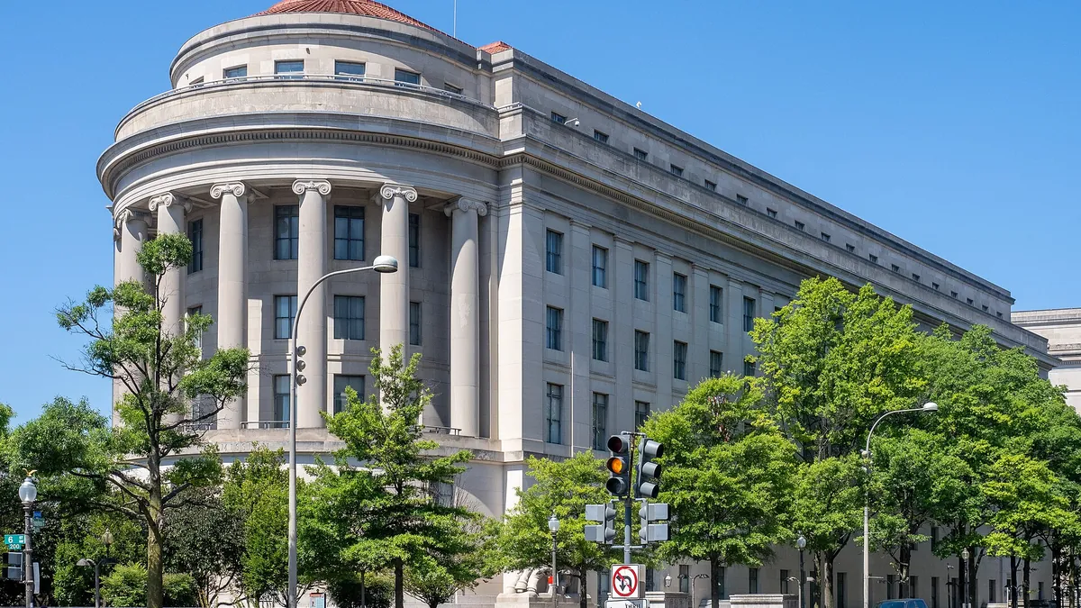 Symbolbild: Sitz der US-Handelsbehörde FTC in Washington