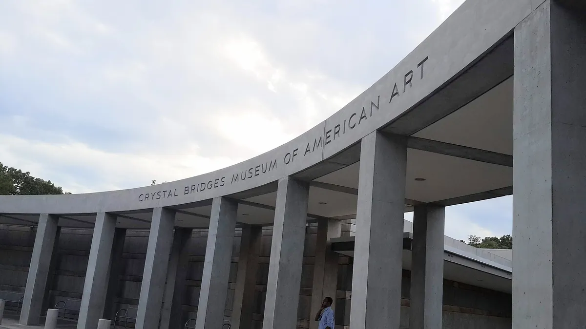 Музеят Crystal Bridges Museum of American Art в Бентънвил, Арканзас (архивна снимка)