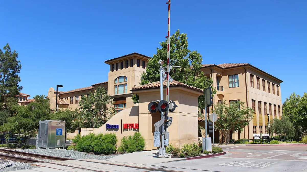 Die Netflix-Zentrale in Los Gatos, Kalifornien
