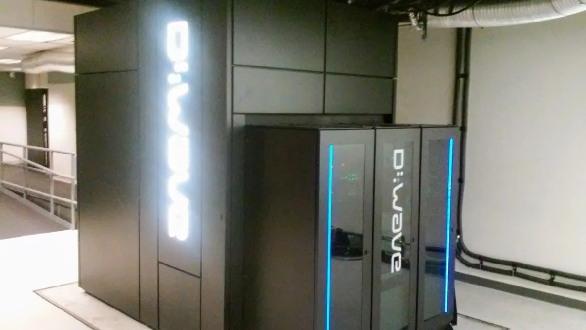Symbolbild: Quantencomputer D-Wave Two im Supercomputing-Zentrum der NASA