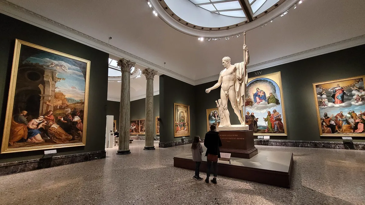 Ausstellungssaal der Pinacoteca di Brera in Mailand (Archivbild)
