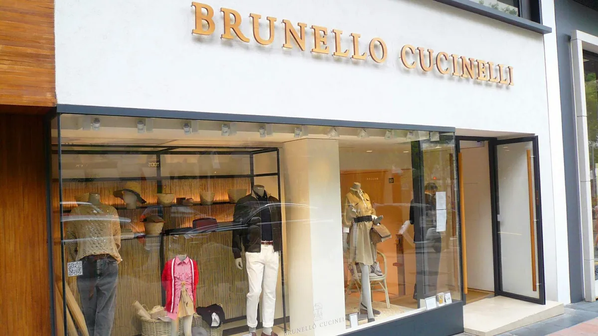 Brunello Cucinelli store in Madrid (symbolic image)
