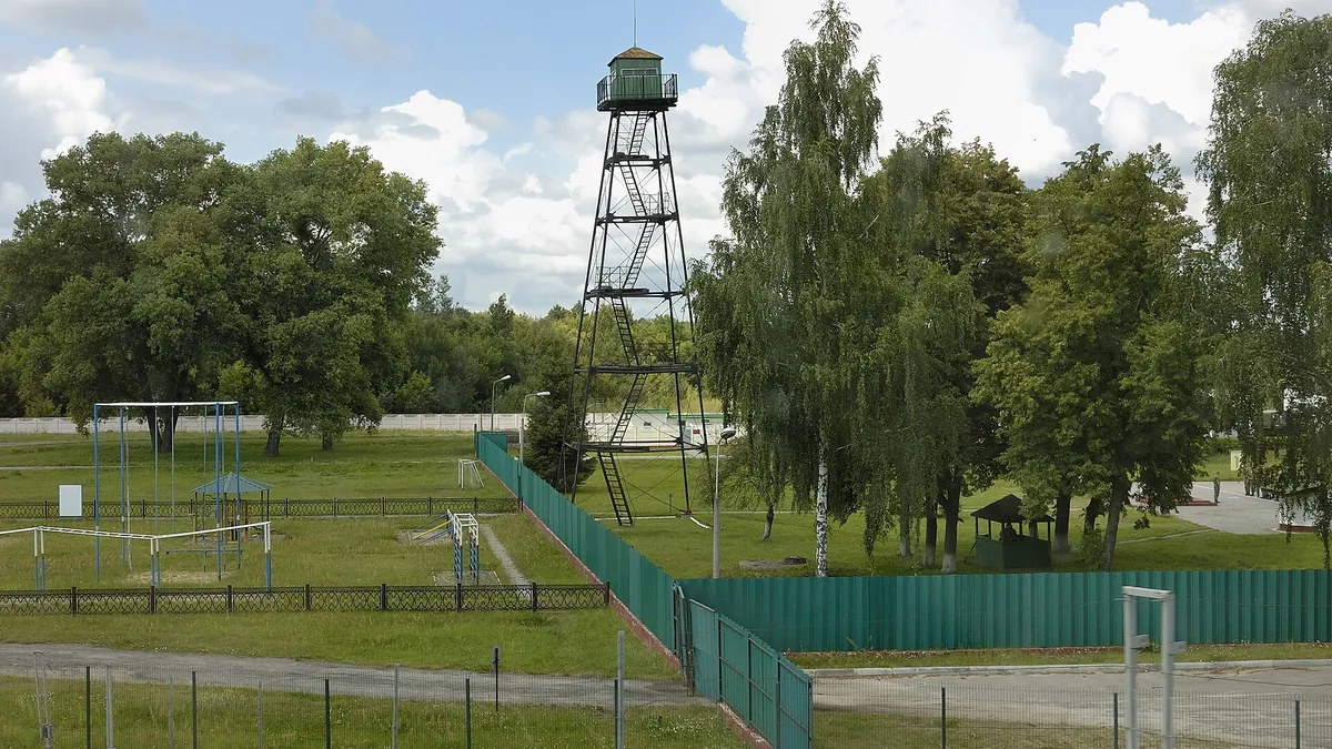Символна снимка: Гранични съоръжения край Брест на границата между Беларус и Полша