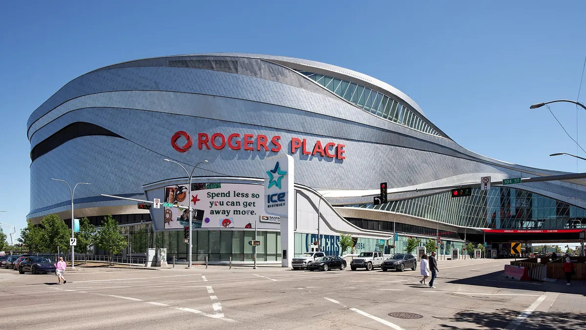 Rogers Place в Едмънтън, домакин на UFC Едмънтън (илюстративна снимка)