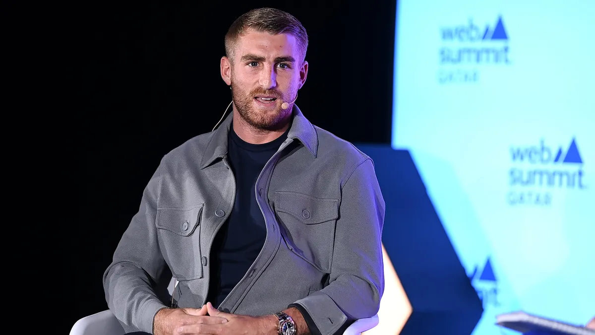 Джонатан Хагърти на Web Summit Qatar през февруари 2024 г. (архивна снимка)