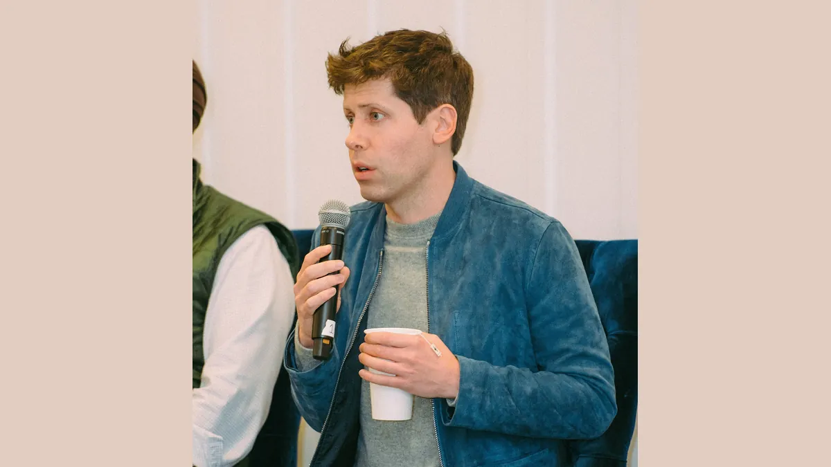 Archive image: OpenAI CEO Sam Altman at an event in 2022