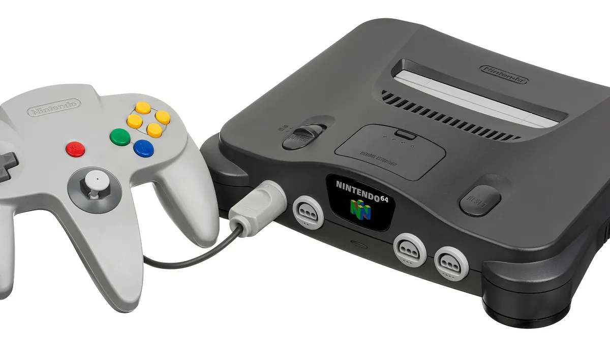 Symbolbild: Nintendo-64-Konsole mit Controller