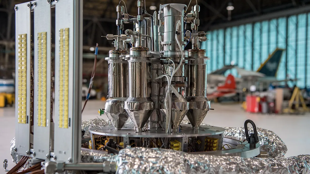 Архивна снимка: прототип на космическия ядрен реактор Kilopower на НАСА