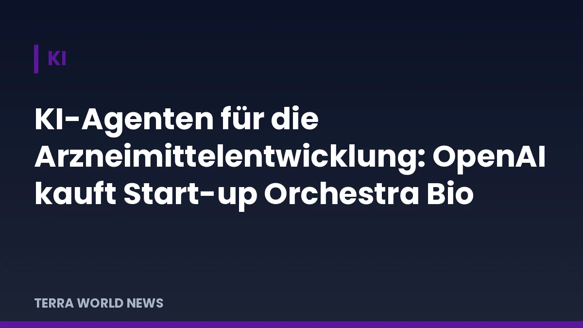 Заглавна графика: OpenAI придобива биотехнологичния стартъп Orchestra Bio