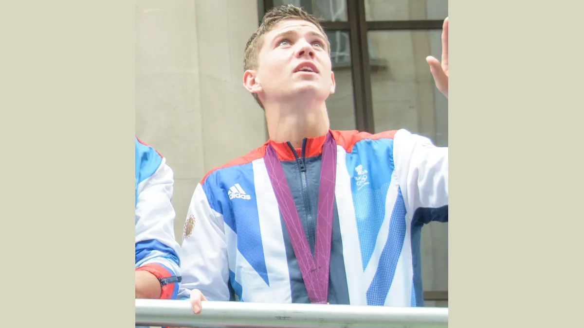 Luke Campbell in der Olympia-Kleidung von Team GB, 2012 (Archivbild)