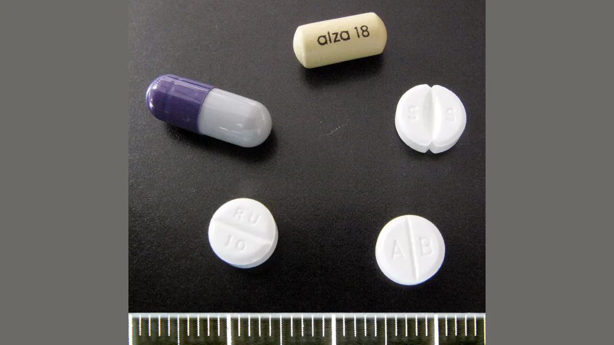 Symbolbild: Verschiedene in Deutschland erhältliche Methylphenidat-Präparate