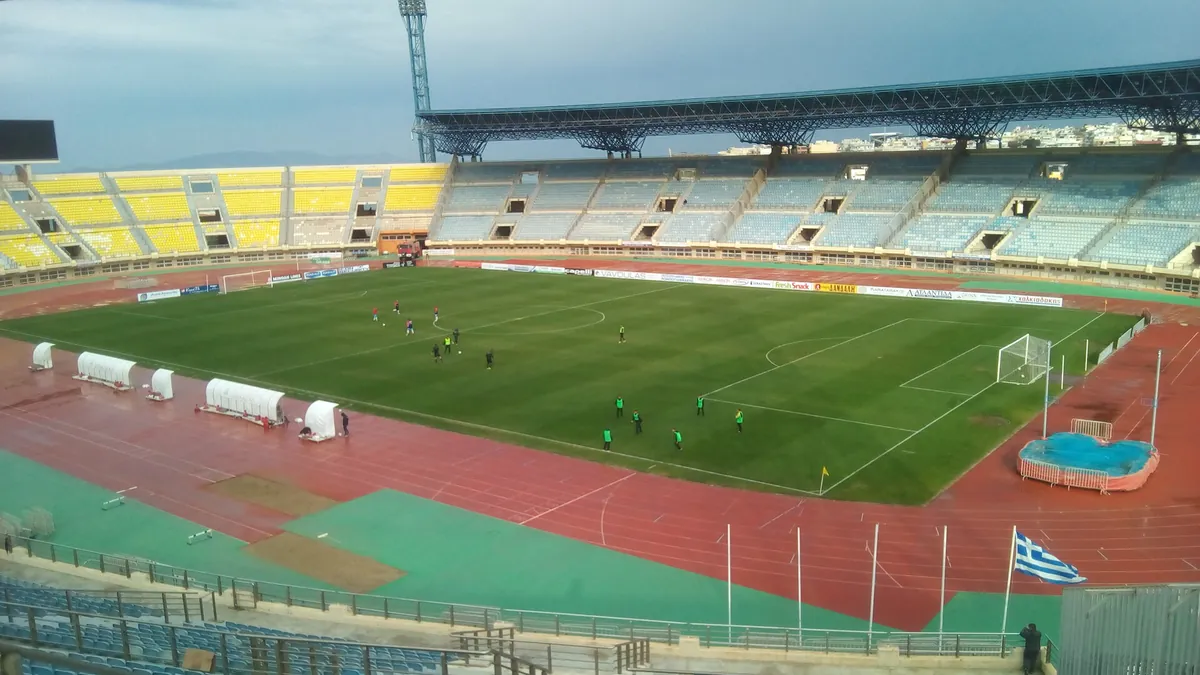 Pankritio Stadium in Heraklion, Crete (Archive image)