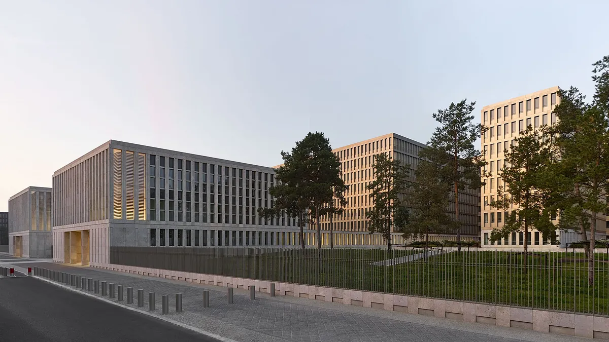 Symbolbild: Zentrale des Bundesnachrichtendienstes an der Chausseestraße in Berlin