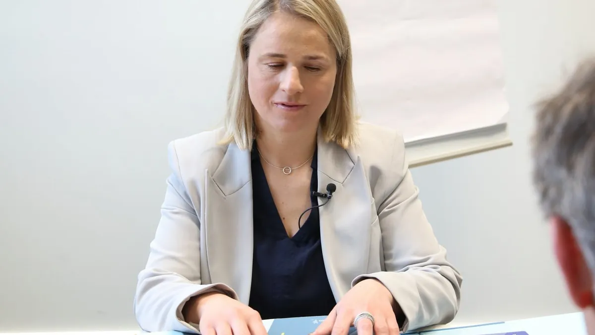 Archive photo: Verena Bentele, president of VdK, 2023
