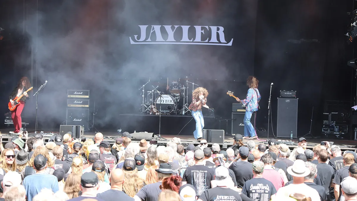 Архивна снимка: Jayler на сцената на Sweden Rock Festival 2026