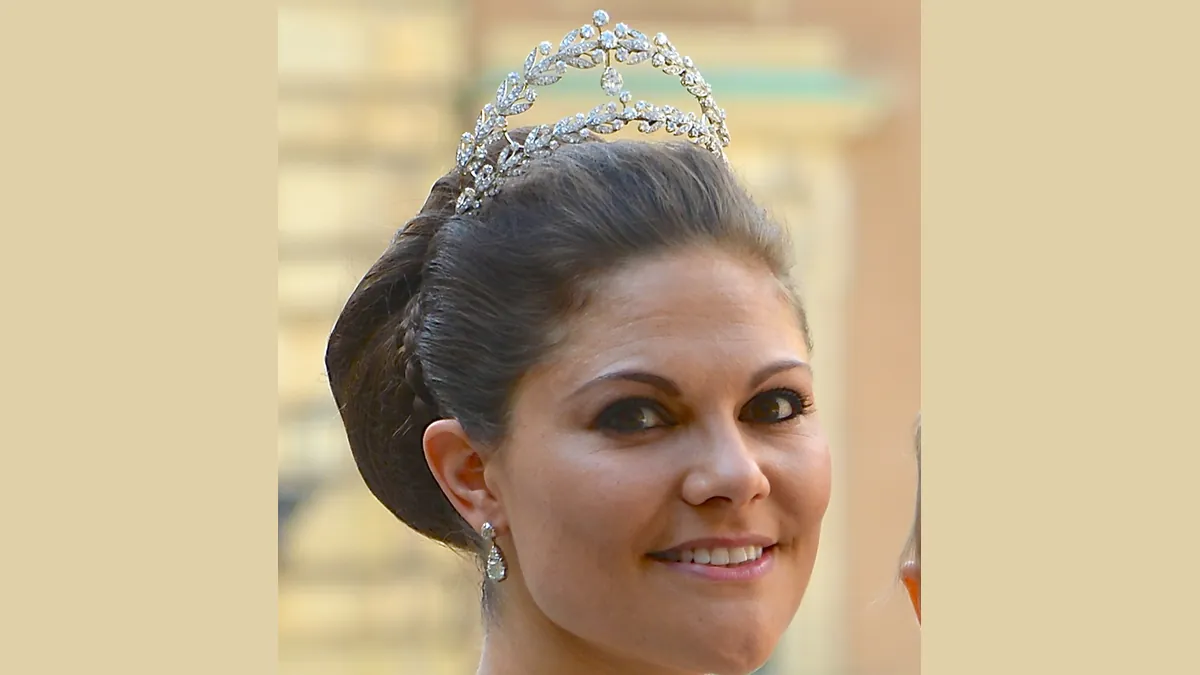 Kronprinzessin Victoria von Schweden mit Tiara, 2013 (Archivbild)