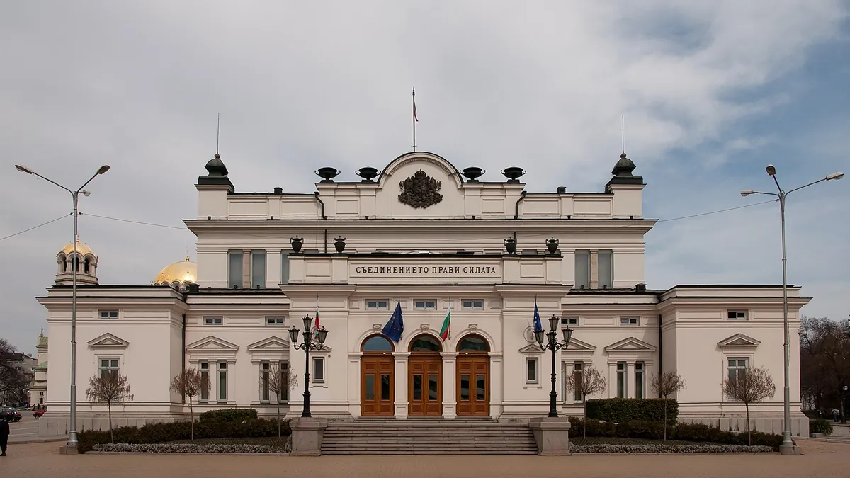 Symbolbild: Gebäude der bulgarischen Nationalversammlung in Sofia