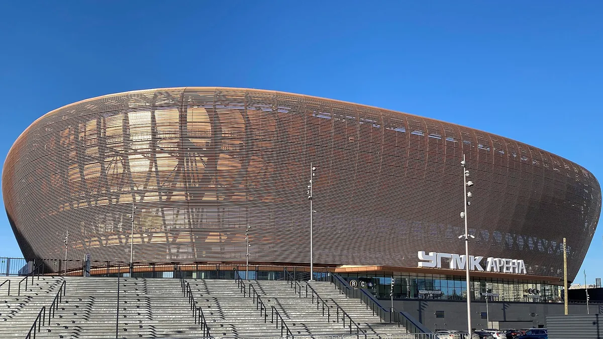 Die UMMC Arena in Jekaterinburg im März 2025 (Archivbild)