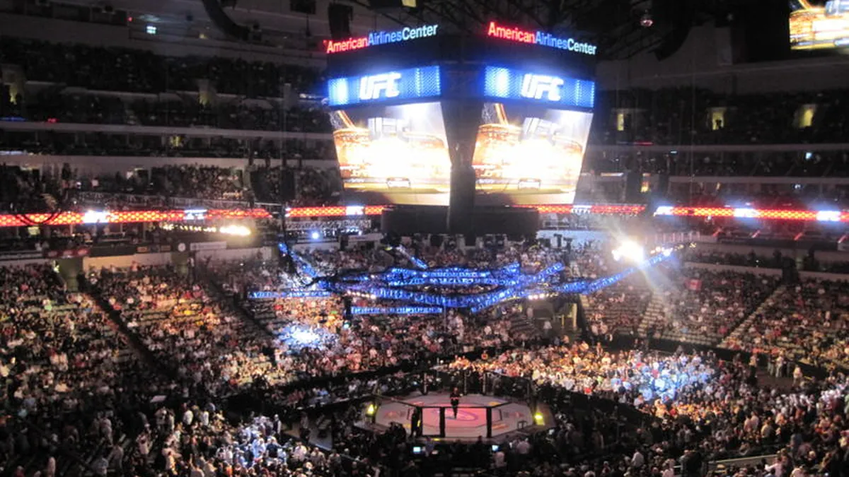 UFC 103 im American Airlines Center in Dallas, September 2009 (Archivbild)