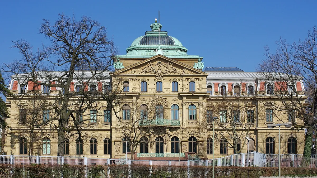 Federal Court of Justice building in Karlsruhe