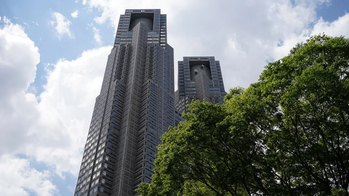 Das Rathaus der Stadt Tokio (Tokyo Metropolitan Government Building) in Shinjuku (Archivbild)