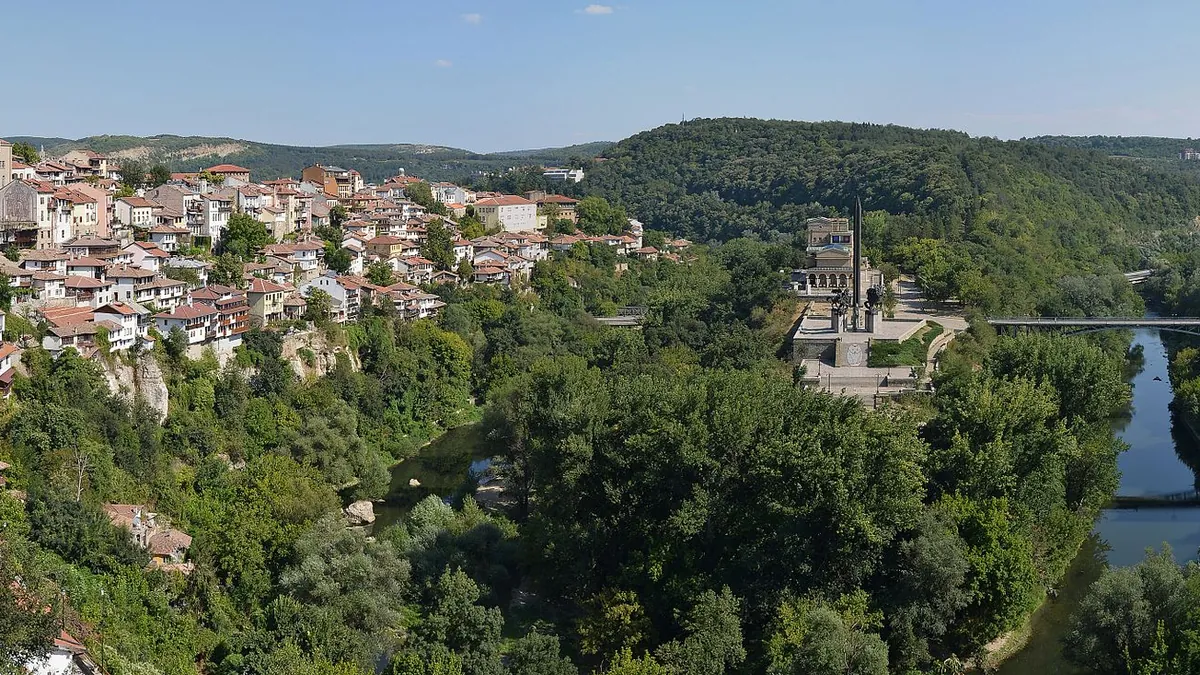 Imagen simbólica: panorámica de Veliko Tarnovo