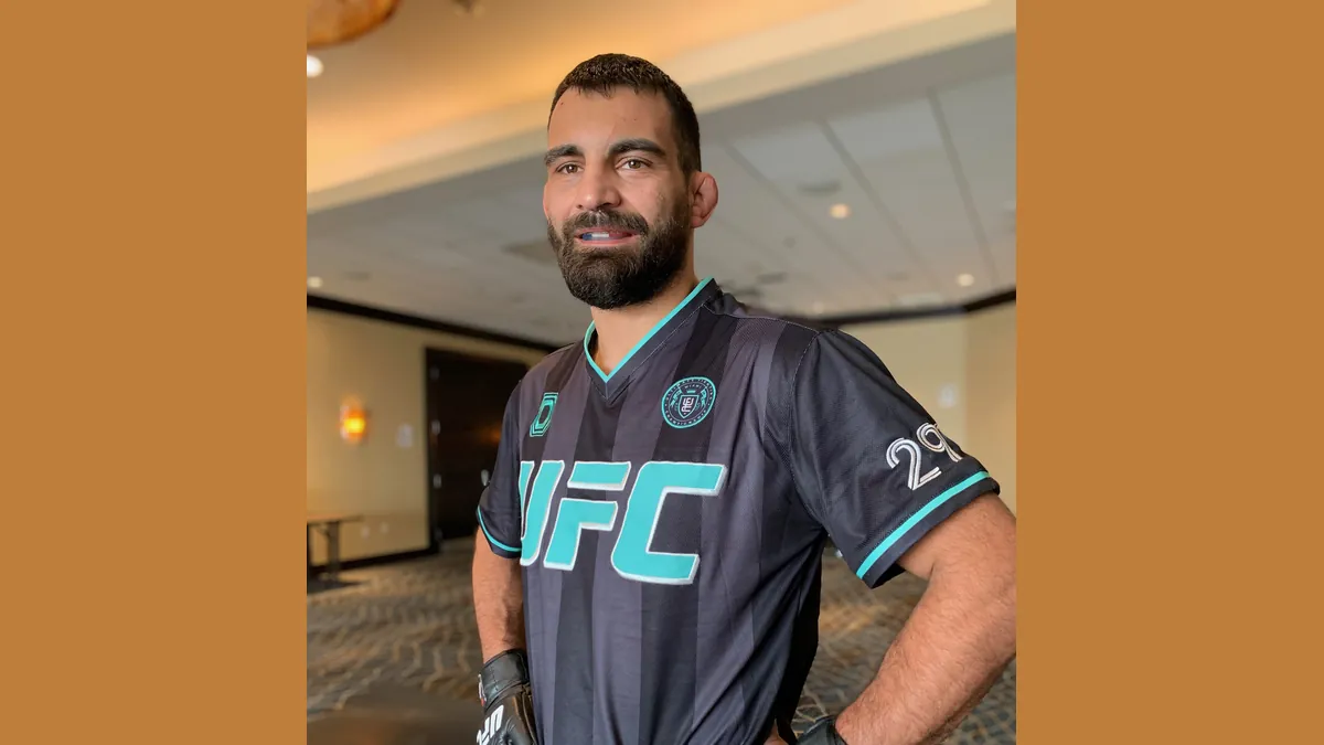 Benoît Saint-Denis vor einer UFC-Veranstaltung in Miami 2024 (Archivbild)