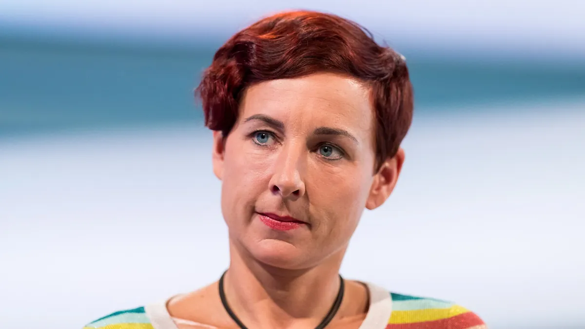 Archivbild: Juli Zeh auf der Frankfurter Buchmesse 2018