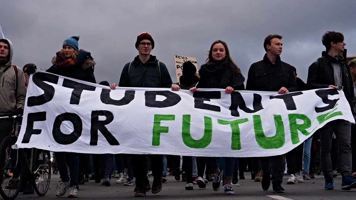 Schülerdemonstration in Berlin, 2019 (Archivbild)