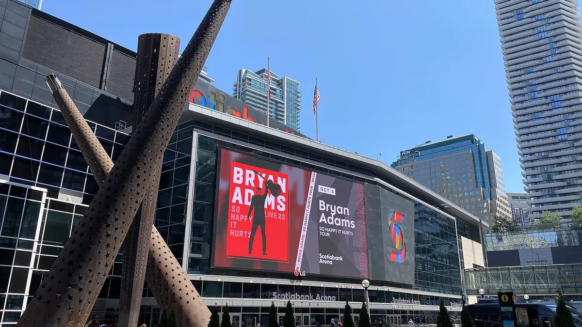 Die Scotiabank Arena in Toronto, Austragungsort von UFC 336, im Sommer 2022 (Symbolbild)