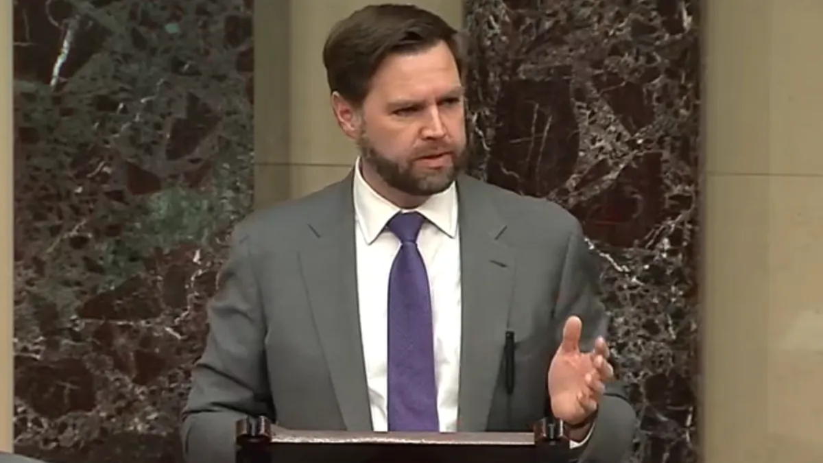 Archivbild: JD Vance als Senator im US-Senat