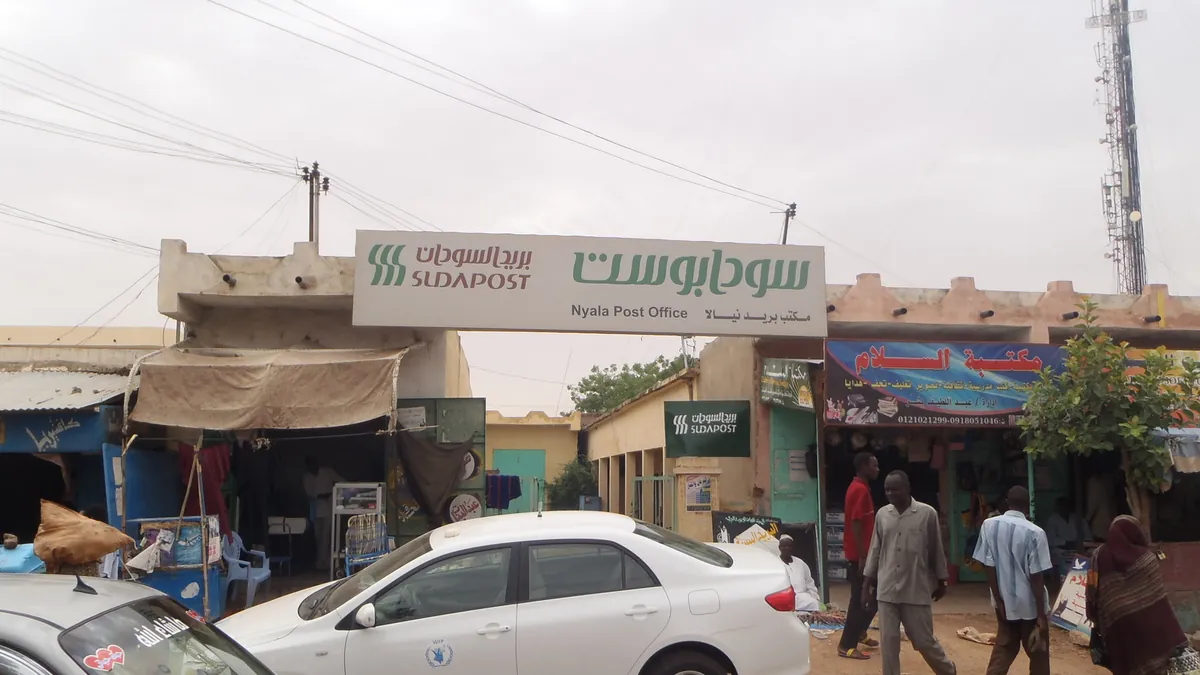 Archivbild: Marktstraße in Nyala, Süd-Darfur, 2012