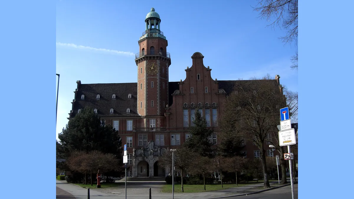 Imagen simbólica: el ayuntamiento de Reinickendorf en Berlín
