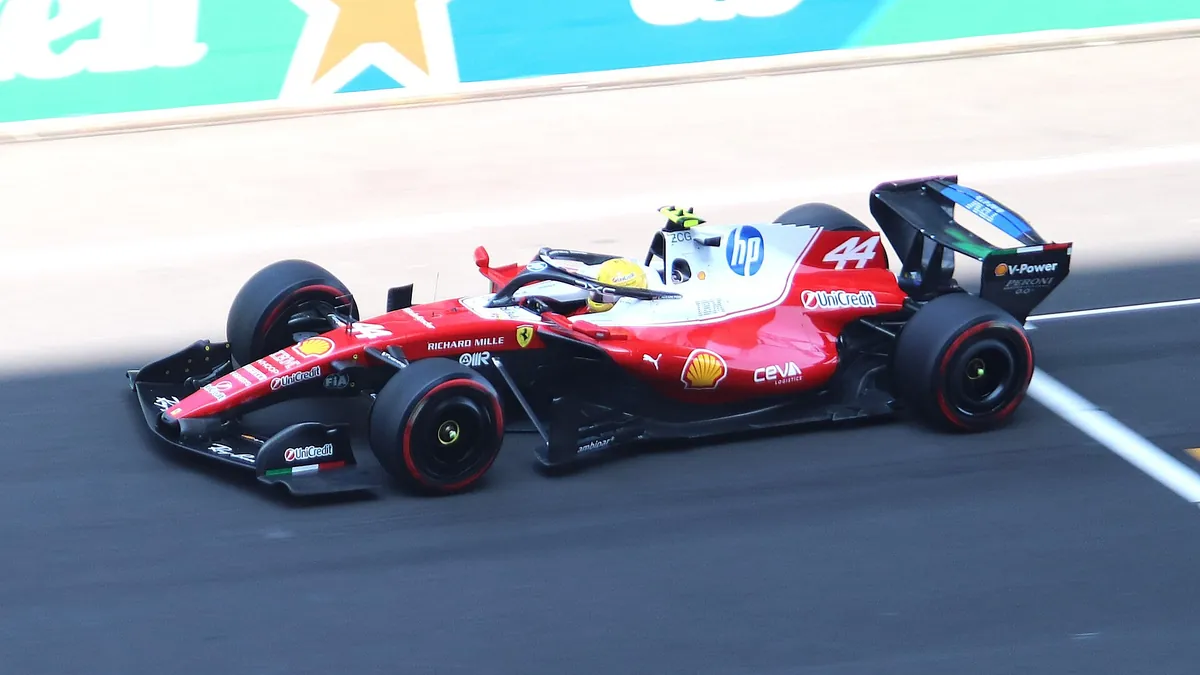 Lewis Hamilton im Ferrari beim Großen Preis von China 2026 (Archivbild)
