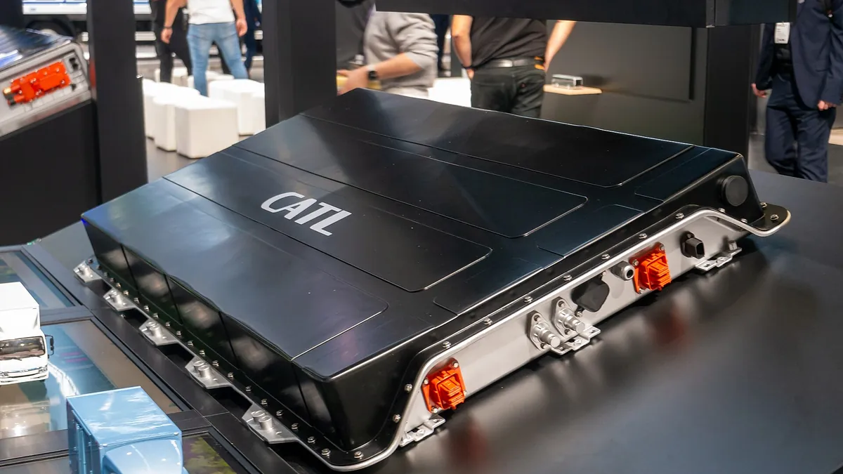 Символна снимка: батерийна система на CATL на IAA 2024 в Хановер