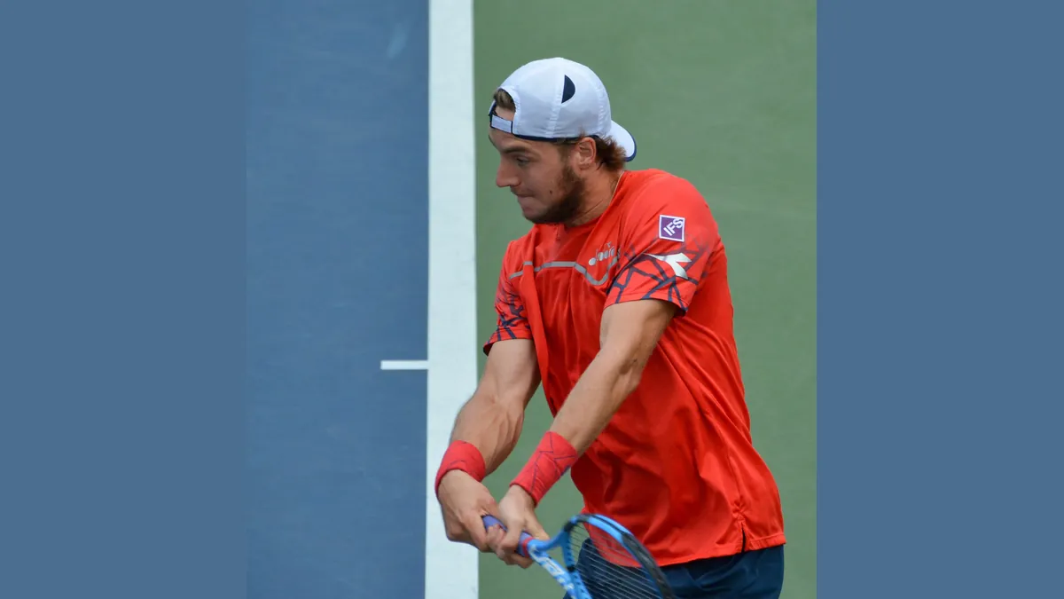 Jan-Lennard Struff bei den US Open 2018 (Archivbild)